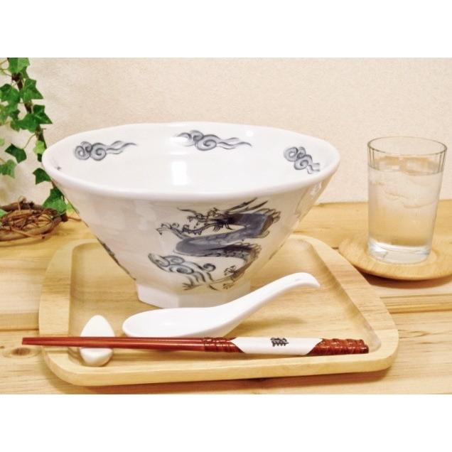 特大サイズ 八角ラーメン鉢 1650cc 黒昇龍 アウトレット品込 日本製