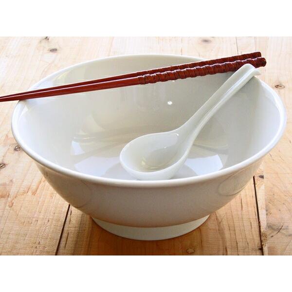 日本製 美濃焼 業務用 セット】ラーメン一筋！ 反り丸高台 ラーメン丼