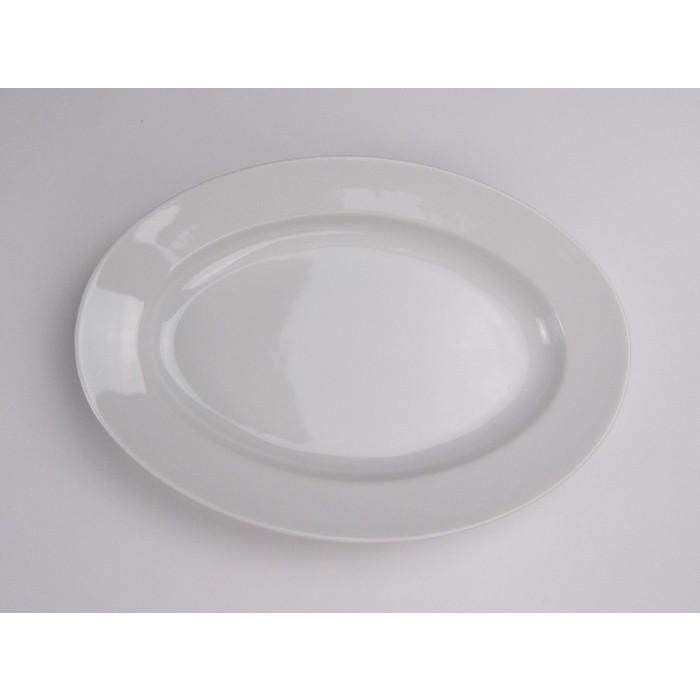 オーバル 特大皿 31.5 白い食器 美濃焼 日本製 アウトレット 楕円 盛り皿 パーティー皿 業務用にも :744-8:K’sキッチンヤフー