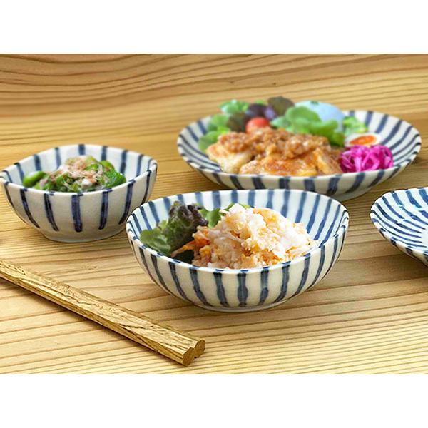 小鉢 和食器 10.9cm ボウル 3.5寸 おしゃれ 染付け 濃十草 染付け十草