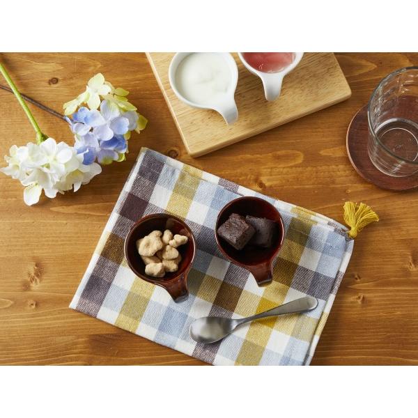 レンゲ形プチボウル 50cc 飴色 ブラウンの食器 小鉢 アメ色 ソース入れ