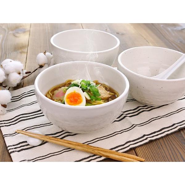 選べる3色 白粉引 ラーメン丼ぶり 17.5cm 1000cc アウトレット 日本製