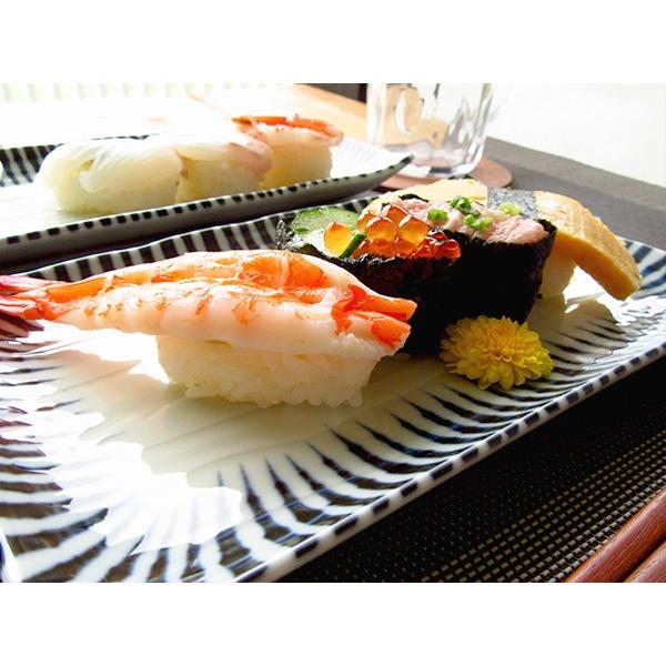 焼き物皿 22cm 和食器 美濃焼 日本製 魚皿 十草 長方形 四角い皿 焼き物皿 22cm 和食器 美濃焼 日本製 魚皿 十草 長方形 四角い皿