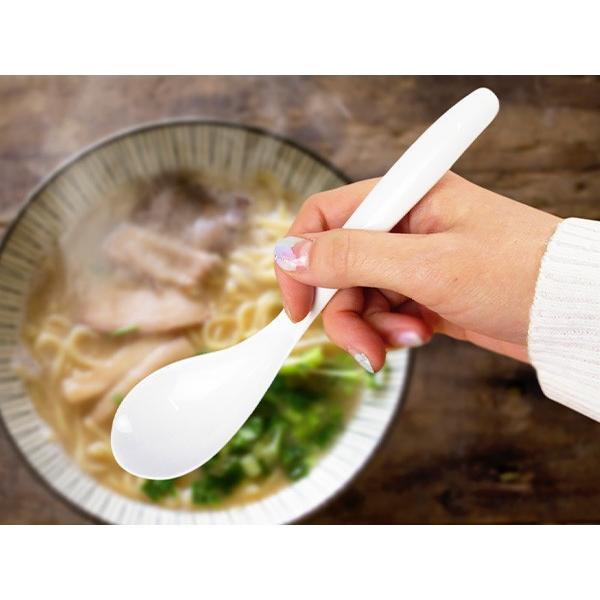 絶対に沈まないレンゲ 18.4cm アウトレット 日本製 美濃焼 強化磁器