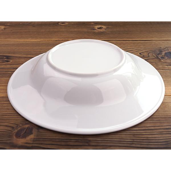 滑らかリム付きパスタ皿 25.6cm アウトレット品 日本製 国産 美濃焼