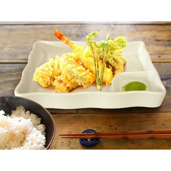 刺身皿 17.2cm×12cm 仕切り皿 和食器 日本製 美濃焼 お刺身 刺身皿 17.2cm×12cm 仕切り皿 和食器 日本製 美濃焼 お刺身