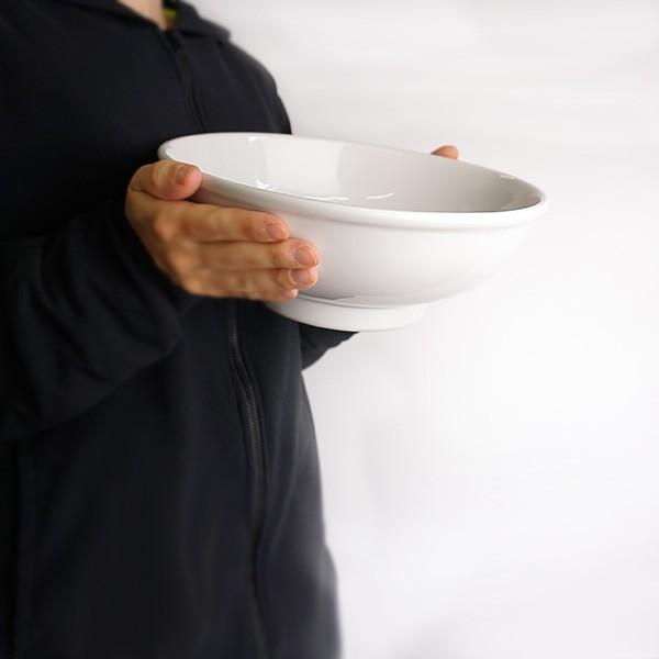 そうめん鉢 24.8cm 2000cc 日本製 美濃焼 白い食器 素麺鉢 ラーメン鉢