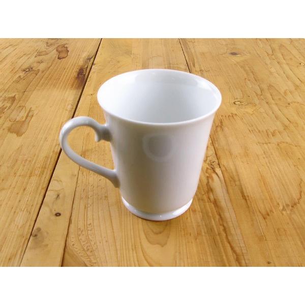 ちょっと高台 真っ白マグ 280cc アウトレット品 日本製 美濃焼 陶器