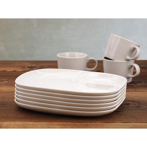 ランチプレート カップセット 22.4cm ワンプレート カフェプレート