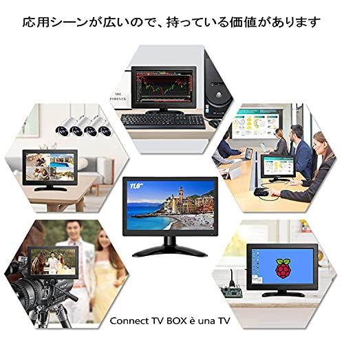 大注目】【大注目】TOPRUI 11.6インチ液晶 モニターIPS 1920*1080 全