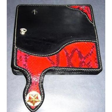 ロングウォレット（LW051462-91red） : ハンドメイド革職人K's - 通販
