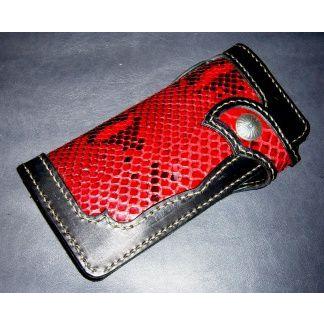 ロングウォレット（LW071562-91red） : ハンドメイド革職人K's - 通販