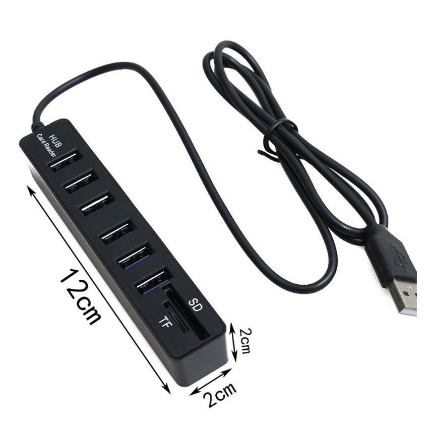 USBハブ 6ポート 3ポート 高速USB接続 コンパクト USB2.0 バス