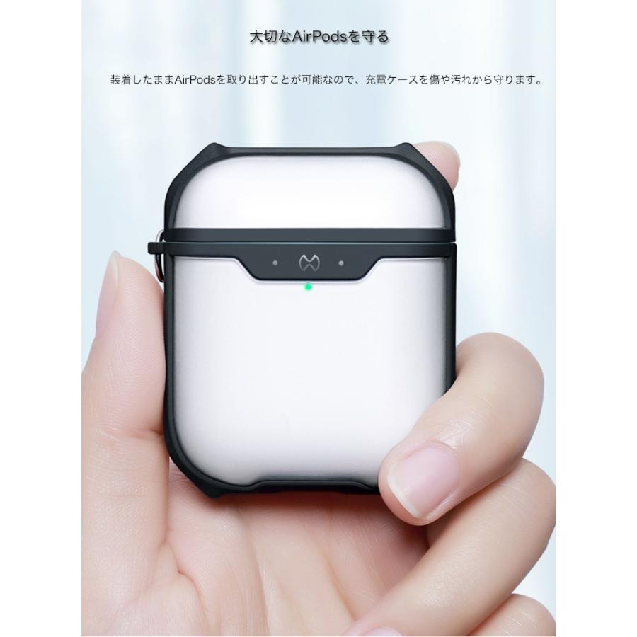 AirPods Pro ケース 透明 エアポッズ プロ AirPods2 フルカバー クリア