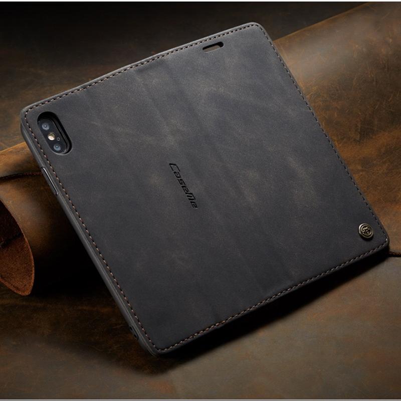 スマホケース iPhone XR ケース 手帳型 本革調 XS おしゃれ Max X 耐