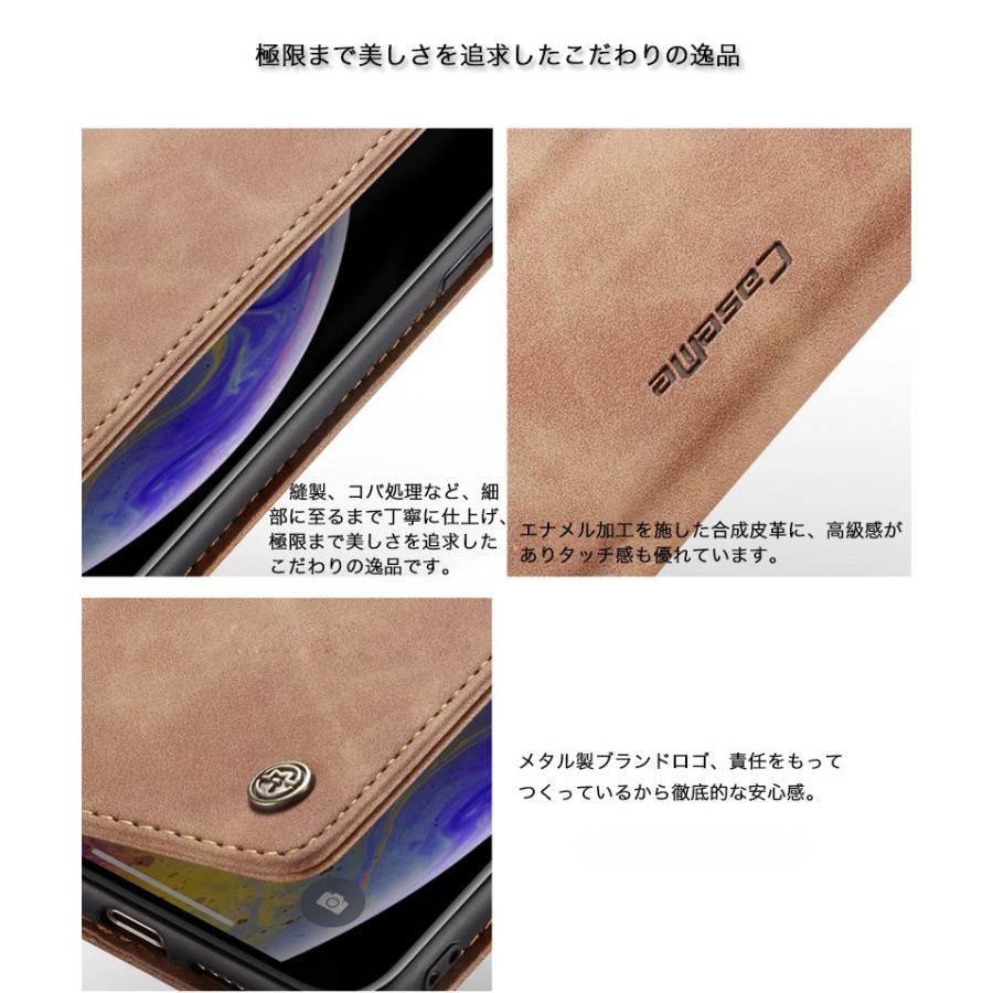iPhone6s Plus 手帳型ケース 本革調 iPhone6 Plus ケース おしゃれ カード収納 iPhone6s 6 カバー アイフォン6 ケース 耐衝撃 保護フィルム付｜k-seiwa-shop｜11