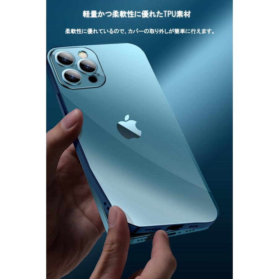 クリアケース iPhone11 Pro Max おしゃれ iPhone11 ケース iPhone11Pro カバー 透明 iPhone11Pro Max ケース 耐衝撃 カメラレンズリング付き ガラスフィルム付｜k-seiwa-shop｜20