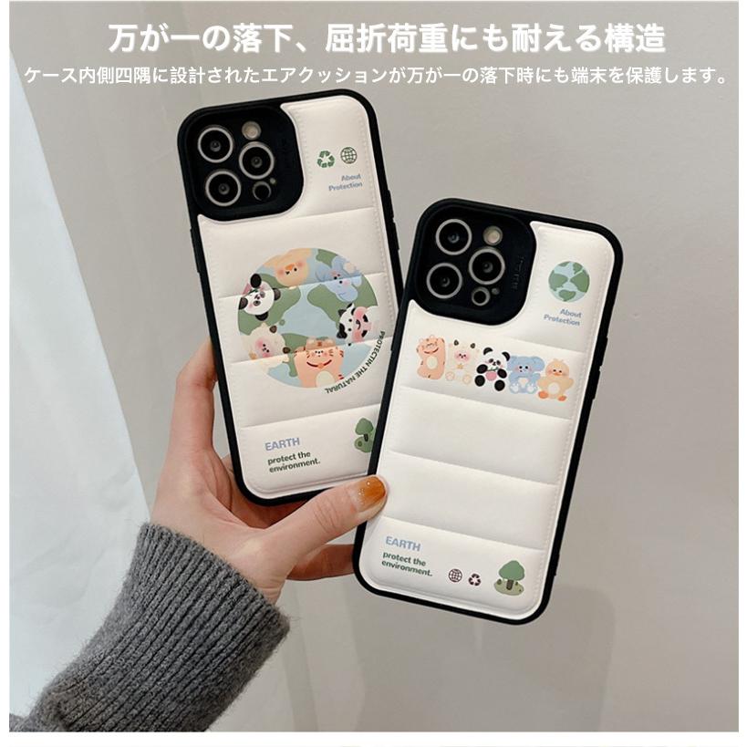 iPhone XS ケース おしゃれ 韓国 iPhone X ケース かわいい パンダ iPhoneXS カバー 耐衝撃 iPhoneX ケース カメラ レンズ保護 携帯ケース ガラスフィルム付｜k-seiwa-shop｜05