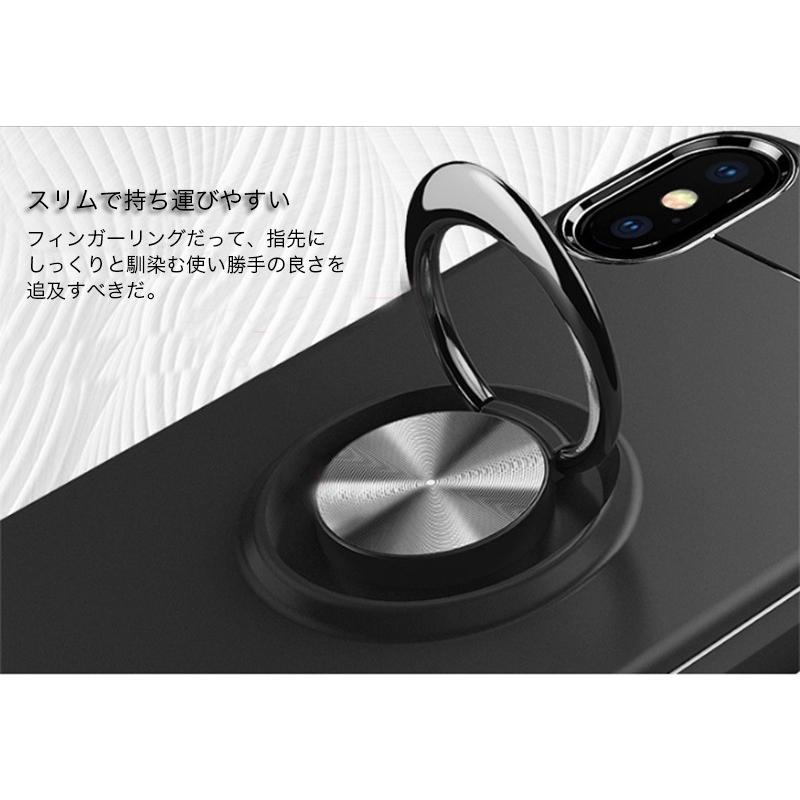 ガラスフィルム付き iPhoneSE 2 3 iPhone XS Max X XR 8 7 6s 6Plus SE 5s 5 ケース フィンガーリング付き おしゃれ 耐衝撃 カバー リングスタンド 軽量｜k-seiwa-shop｜08