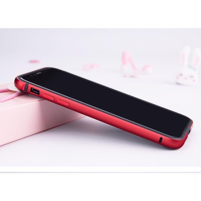 iPhone XR ケース XS バンパー アルミ バンパーケース 耐衝撃 iPhoneX