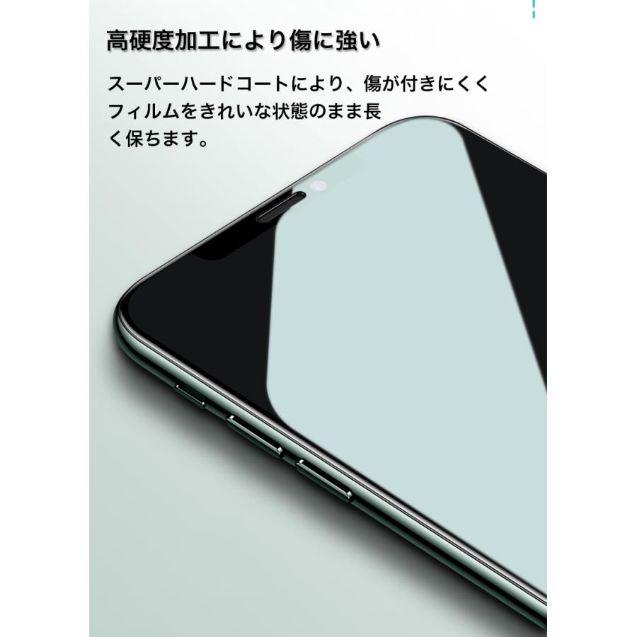 iPhone6s ガラスフィルム ブルーライトカット iPhone6s Plus フィルム 強化ガラス iPhone6 Plus フィルム 全面保護 iPhone6 保護フィルム クリアケース付き｜k-seiwa-shop｜15