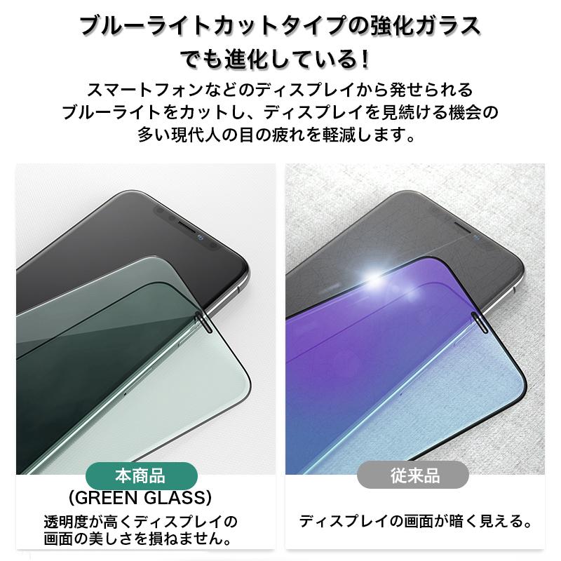 iPhone12 ガラスフィルム ブルーライトカット iPhone12 Pro Max フィルム 全面 iPhone12 Mini 保護フィルム iPhone12 Pro iPhone12 強化ガラス 日本旭硝子素材｜k-seiwa-shop｜04