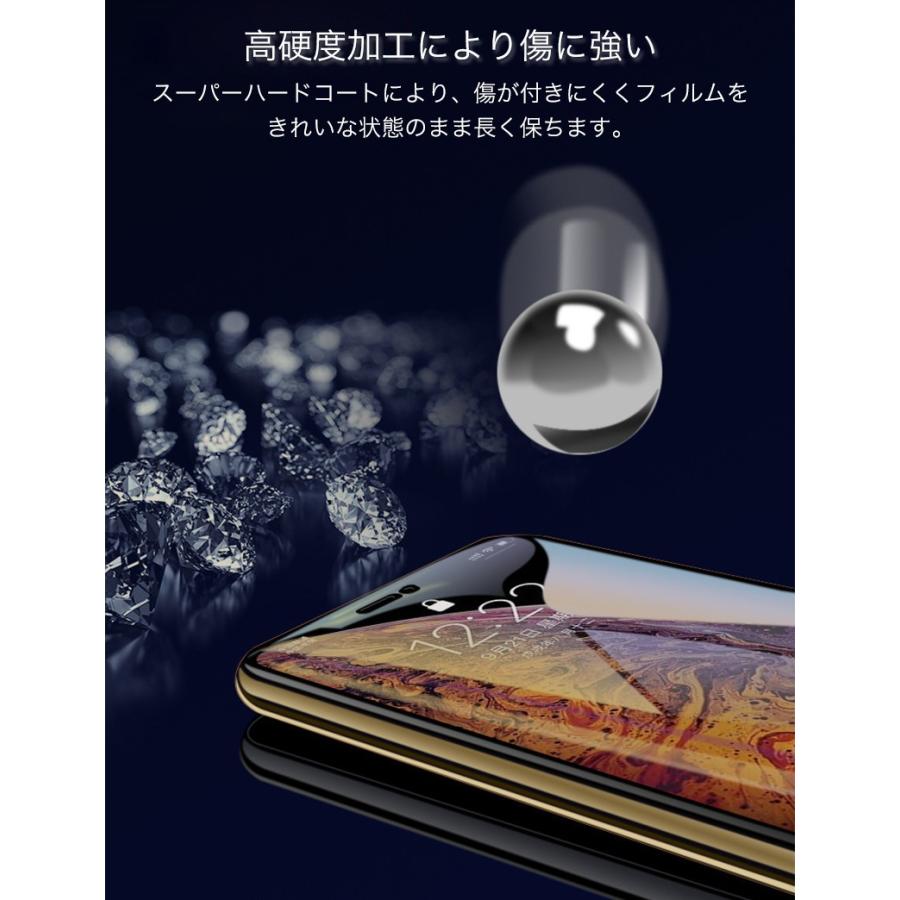 携帯フィルム iPhoneX iPhone XS Max XR ガラスフィルム 全面保護 覗き見防止 iPhoneXS iPhoneXR フィルム 強化ガラス 日本旭硝子製素材 9H硬度｜k-seiwa-shop｜07