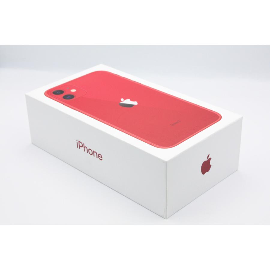 Apple iPhone 11 64GB レッドバッテリー91%箱付 iPhone 11 バッテリー状態良好(100%) iPhone11 64GB SIMロック解除済み