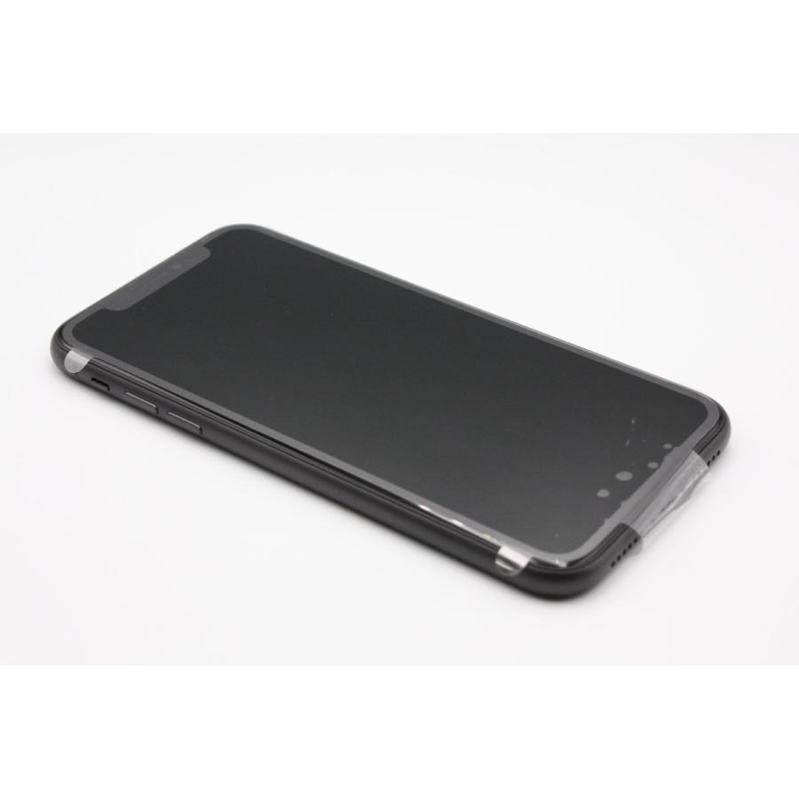 開封未使用品 iPhone11 64GB SIMロック解除済み ブラック Sランクの画像