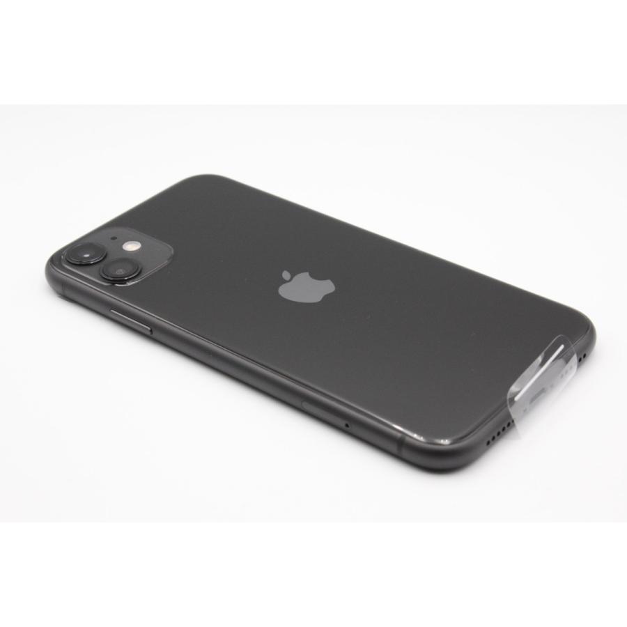 開封未使用品 iPhone11 64GB SIMロック解除済み ブラック Sランクの画像