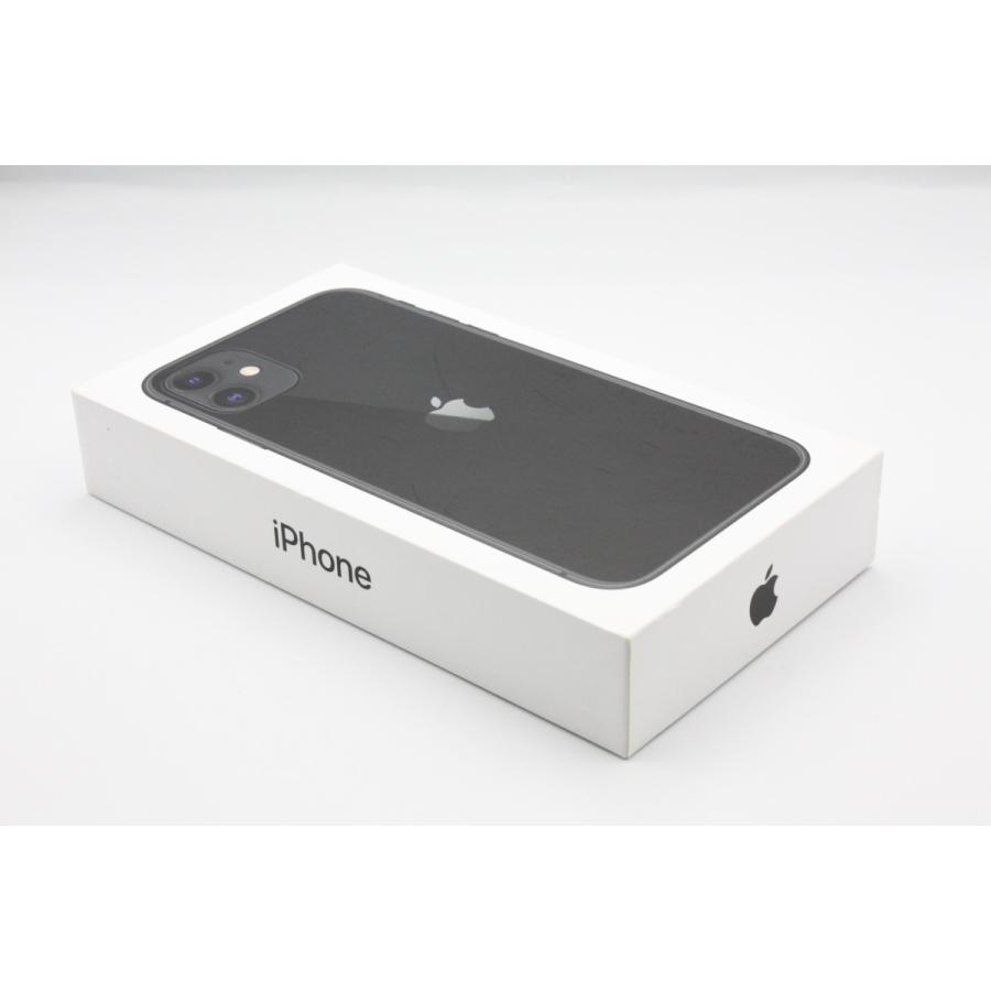 開封未使用品 iPhone11 64GB SIMロック解除済み ブラック Sランクの画像