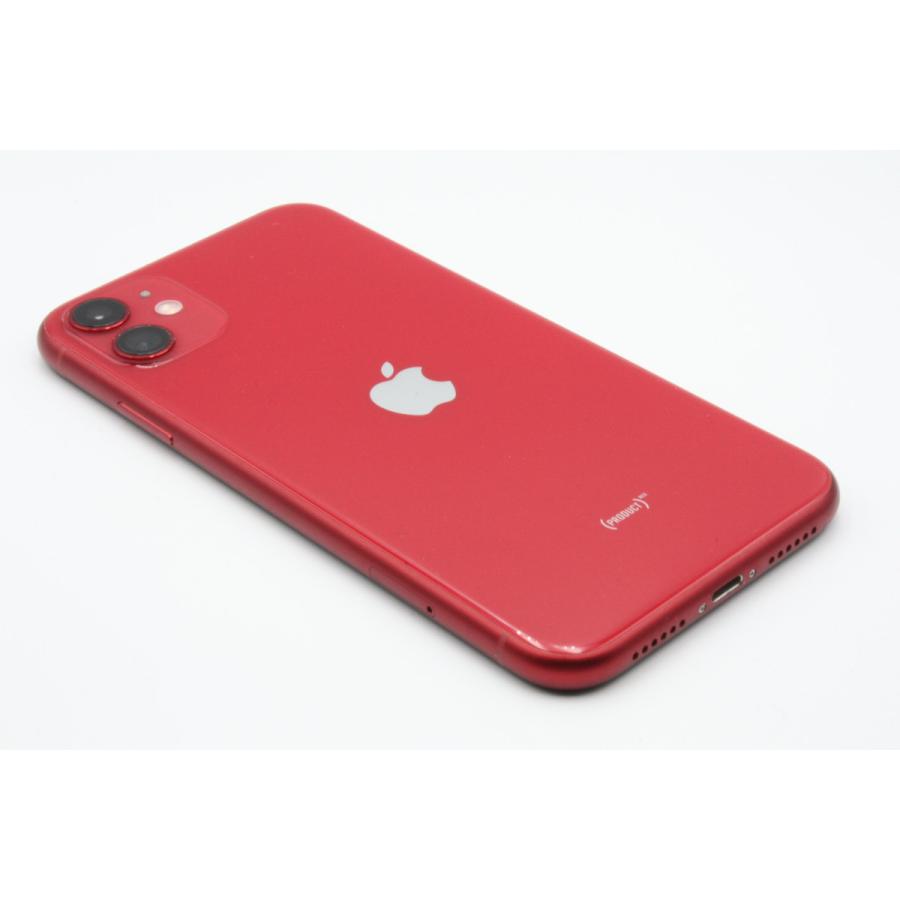 iPhone11 64GB 本体レッド SIMフリー バッテリー容量97% iPhone 11 バッテリー状態良好(100%) iPhone11 64GB SIMロック解除済み