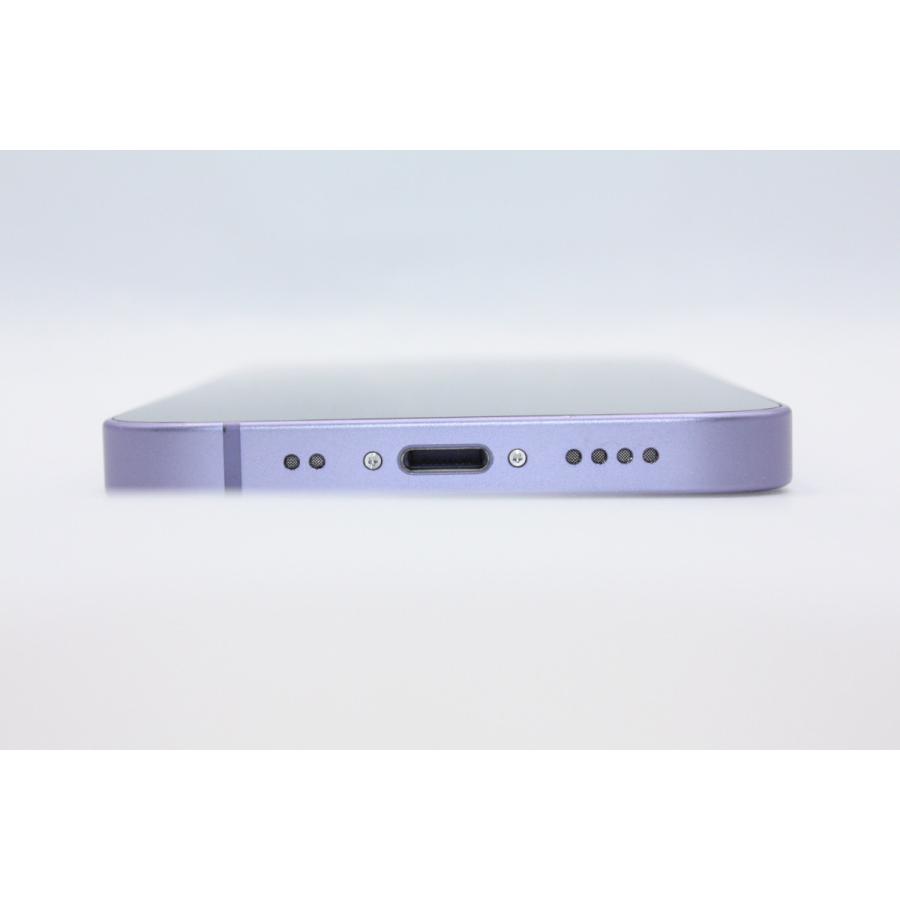 iPhone 12 mini バッテリー状態良好(99%) 64GB パープル SIMロック解除