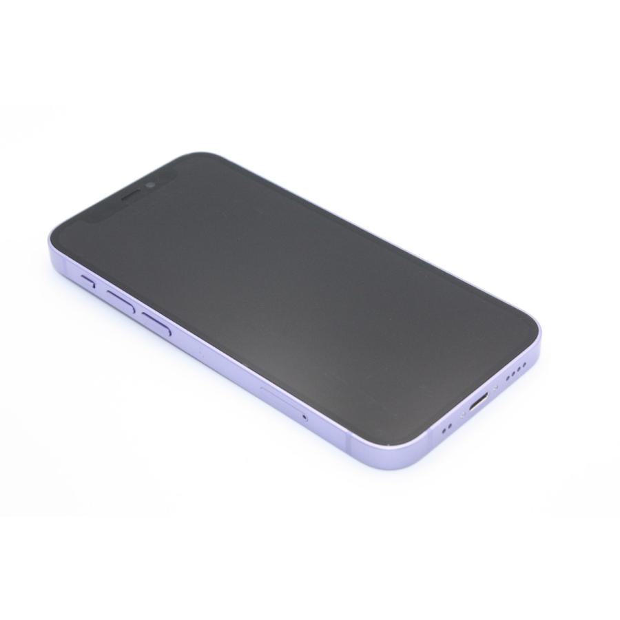 iPhone 12miniパープル 本体　64GB バッテリー残量76% iPhone 12 mini バッテリー状態良好(100%) 64GB パープル SIM