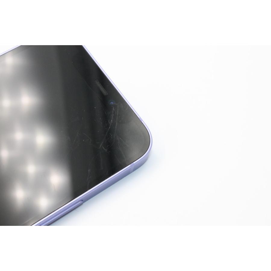 iPhone 12 mini バッテリー状態良好(100%) 64GB パープル SIMロック