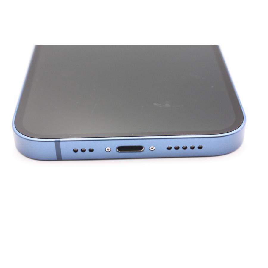 iPhone 13 バッテリー状態良好(100％) iPhone13 128GB ブルー SIM