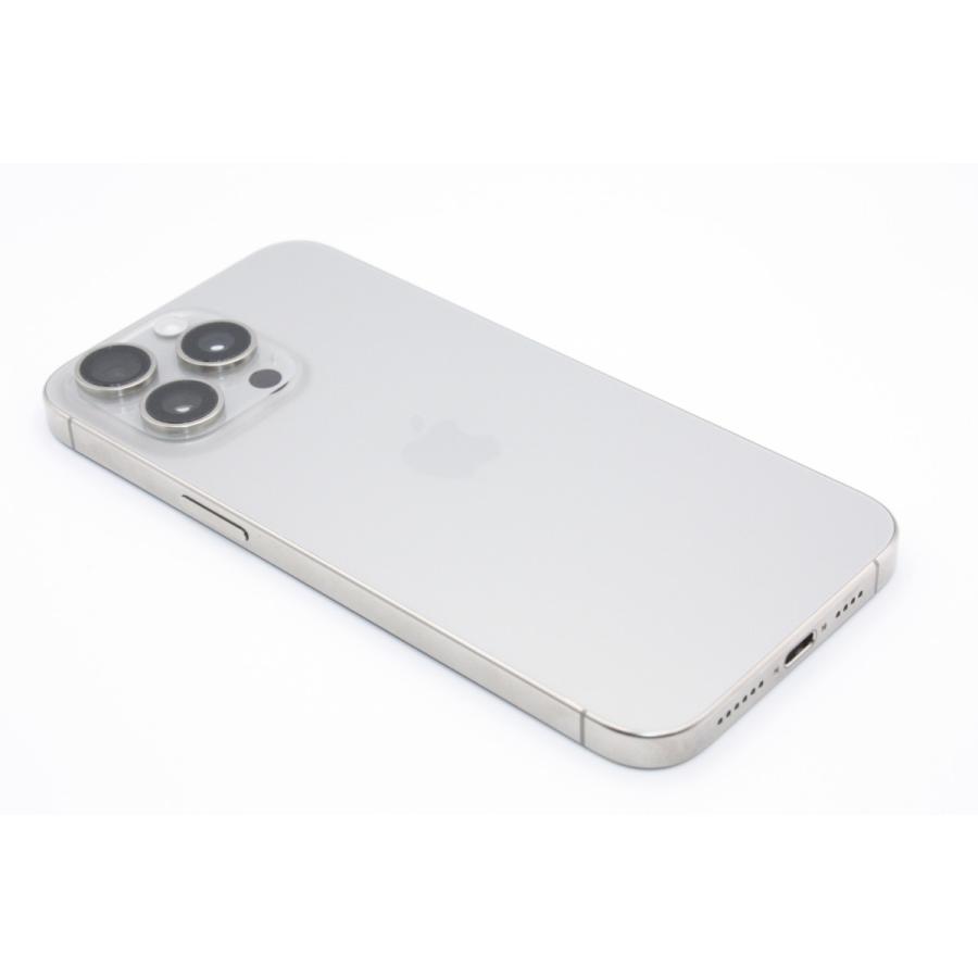 美品 iPhone15 Pro MAX 256GB ナチュラルチタニウム MU6R3J/A SIMフリー バッテリー状態 84% iPhone 15 Pro 128GB - ナチュラルチタニウム（SIMフリー）[整備済製品