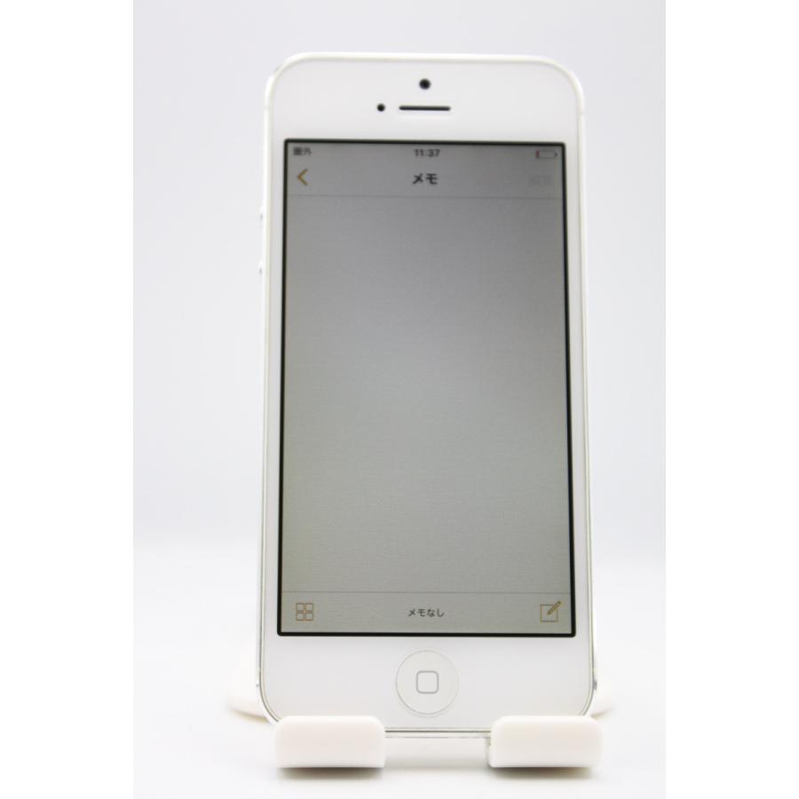 iPhone 5 訳あり特価 iPhone5 16GB au ホワイト＆シルバー Bランク