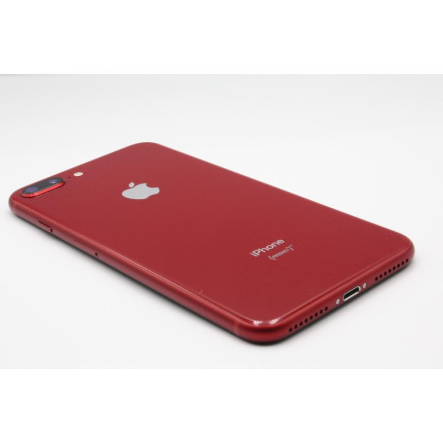 iPhone 8 Plus バッテリー新品同様(100%) 64GB SIMフリー レッド B