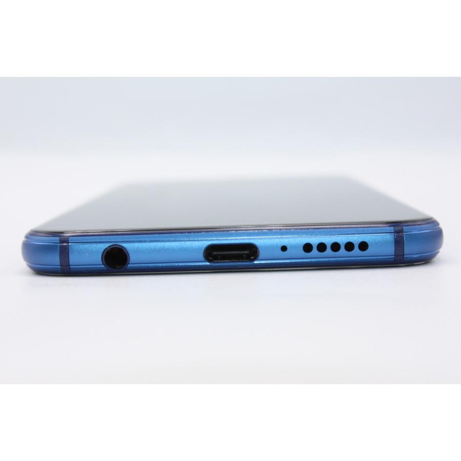 HUAWEI P20 美品 lite HWV32 クラインブルー SIMロック解除済み A