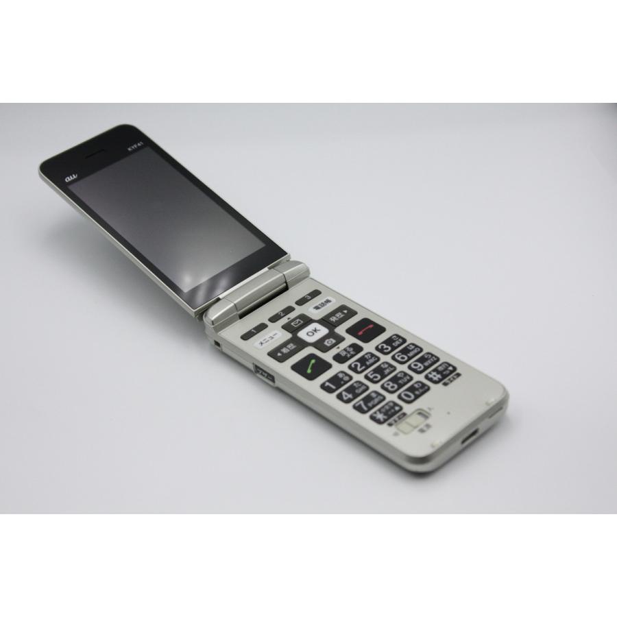 KYOCERA（京セラ） かんたんケータイ KYF41 シャンパンゴールド SIM