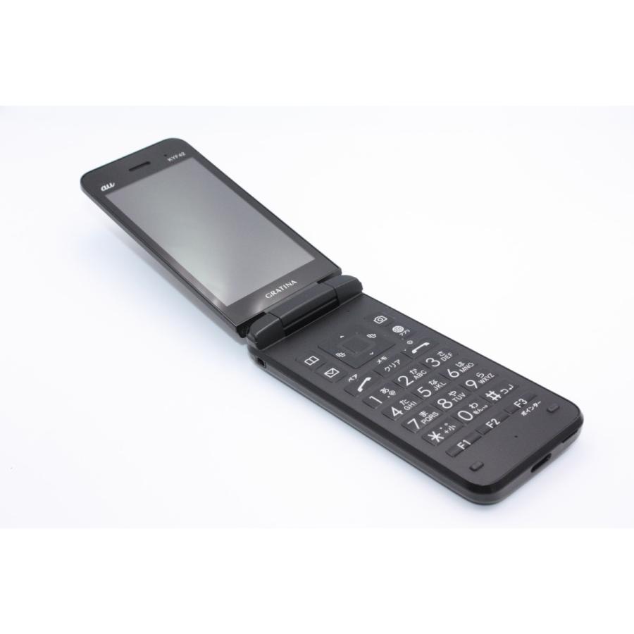 ☆Simフリー☆未使用品☆ GRATINA KYF42 ブラック KYOCERA（京セラ） GRATINA KYF42 ブラック SIMロック解除済み Bランク