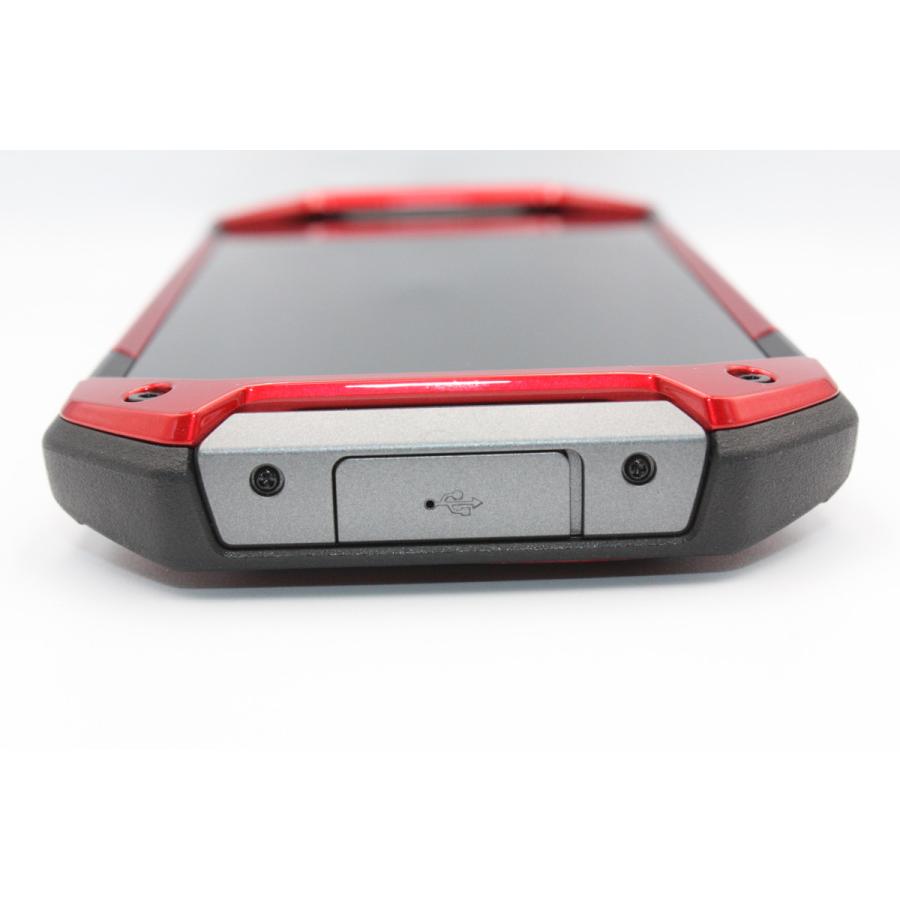 TORQUE 5G KYG01 レッド SIMロック解除済み Bランク KYOCERA au