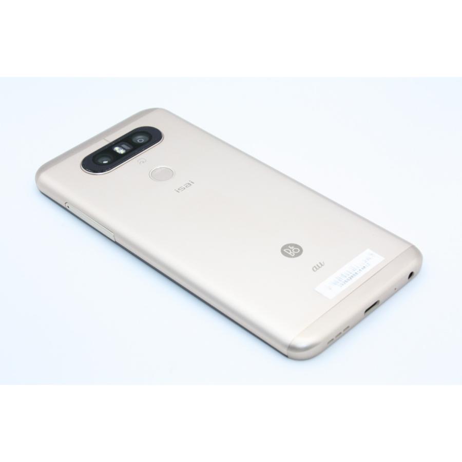 LG isai Beat LGV34 ゴールド SIMロック解除済み Bランク : ケースマ