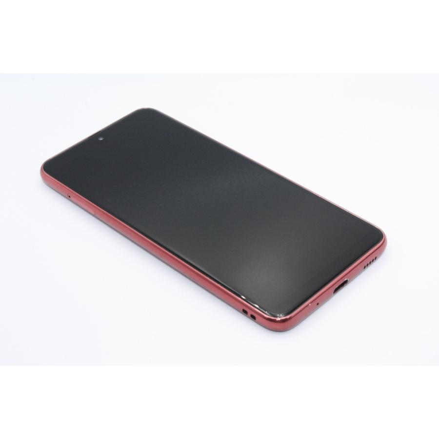 Galaxy A A21 SC-42A SIMロック解除済み レッド Cランク