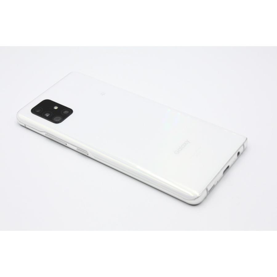 Samsung Galaxy A51 au版(SCG07) SIMフリー Galaxy A A51 5G SCG07 ホワイト au版SIMフリー Bランク : ケースマ