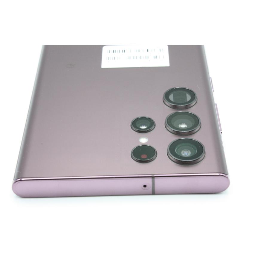 Galaxy S 美品 S22 Ultra SCG14 256GB au版SIMフリー バーガンディ A