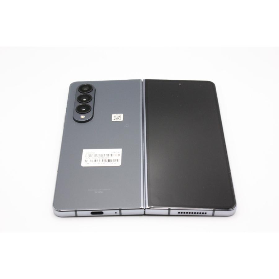 Galaxy Z 訳あり特価 美品 Fold4 SCG16 au版SIMフリー グレイグリーン