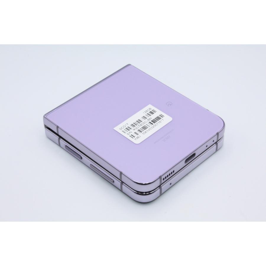 Galaxy Z Flip4 SCG17 au版SIMフリー ボラ パープル Aランク