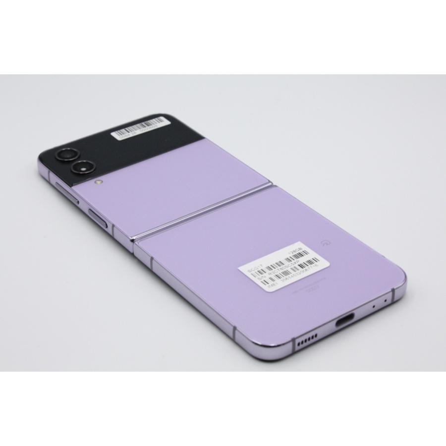 Galaxy Z 訳あり特価 Flip4 SCG17 au版SIMフリー ボラパープル Aランク